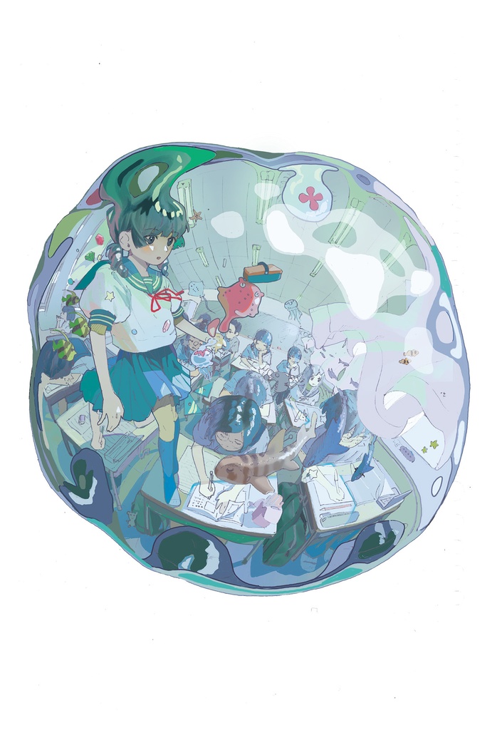 泡のポストカード