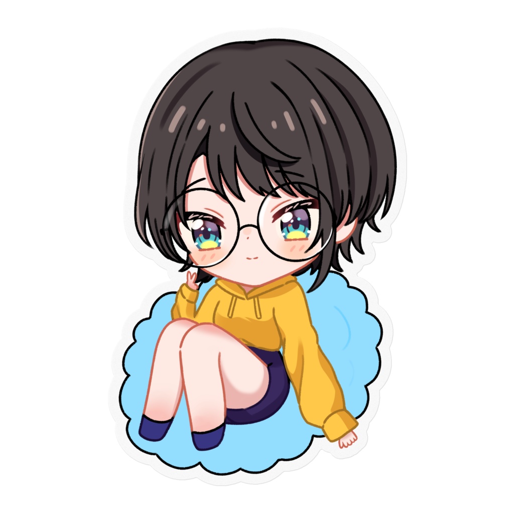 【非公式】大空スバル クリアステッカー