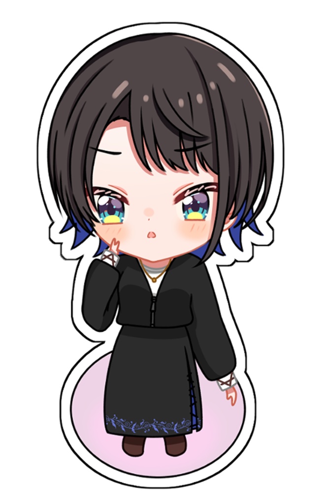【ホロクル8th】スバルちゃんアクリルキーホルダー（黒衣装）