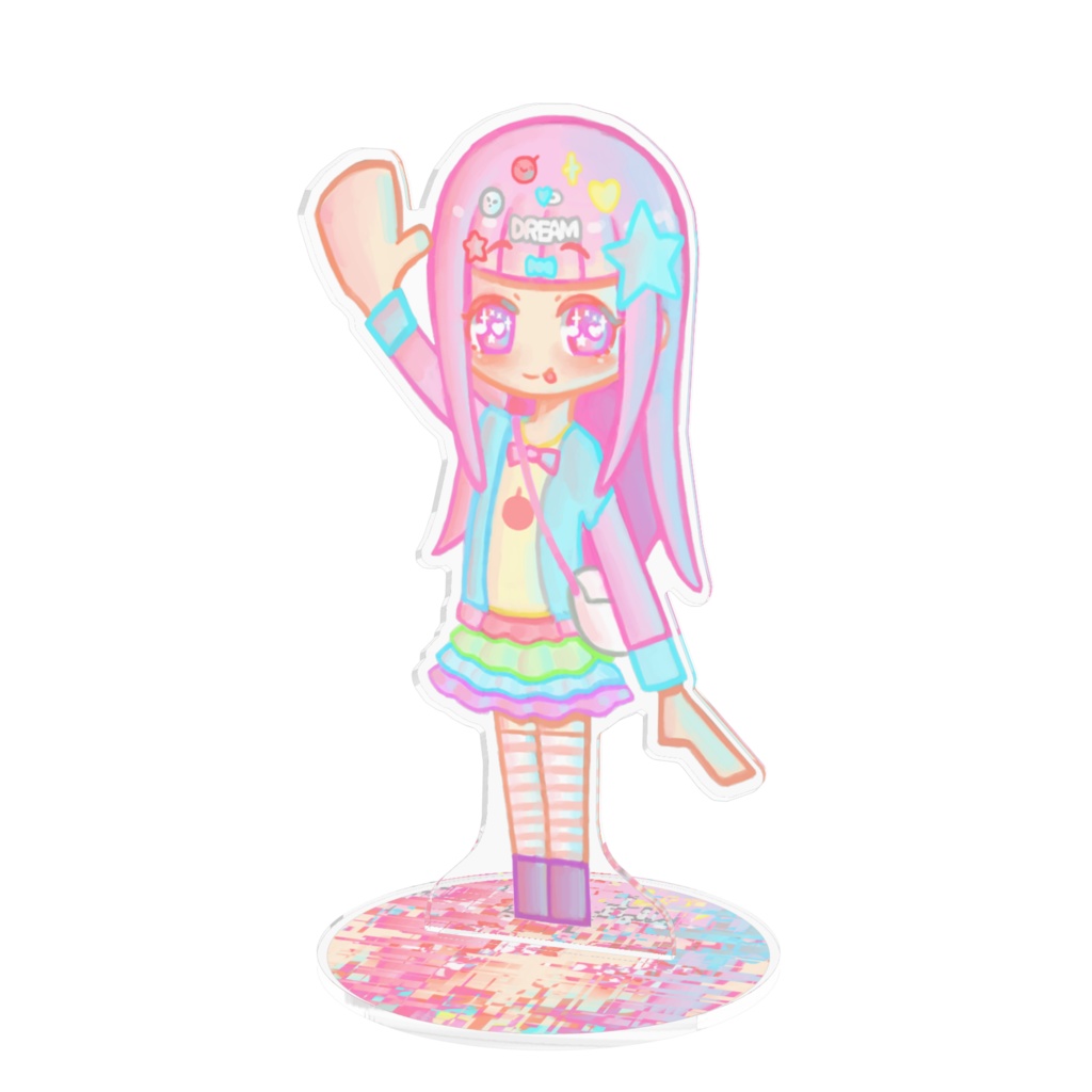 ゆめかわちゃん(てへぺろ)アクリルフィギュア