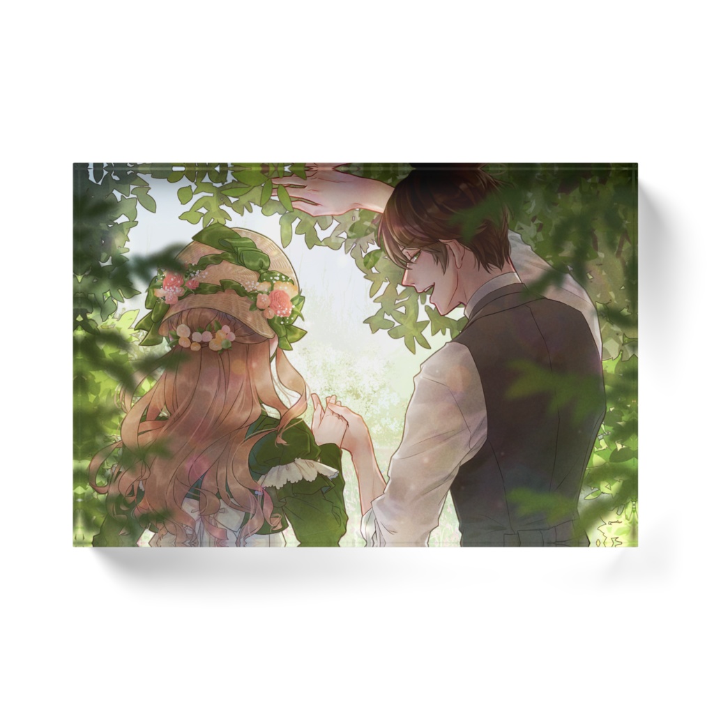 「ヤンデレ執事の秘密の花園」アクリルブロック(サムネ)