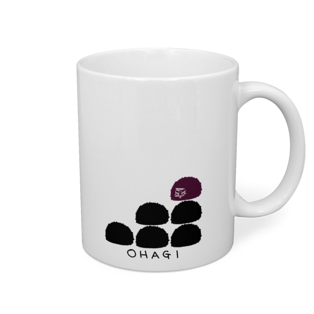 おはぎなさねみマグカップ