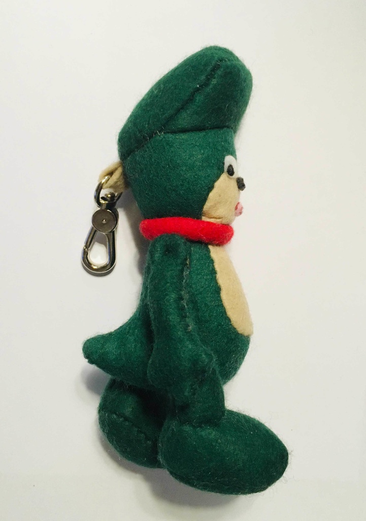 ぬいぐるみストラップ(濃緑のテンカズー)