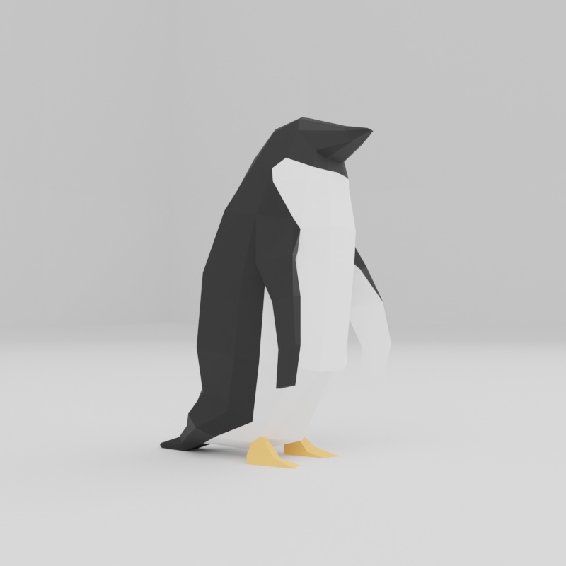 ペンギン【3Dモデル】