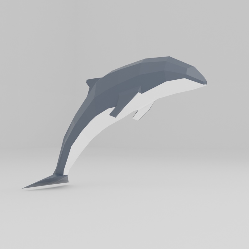 【全8種】ローポリ動物