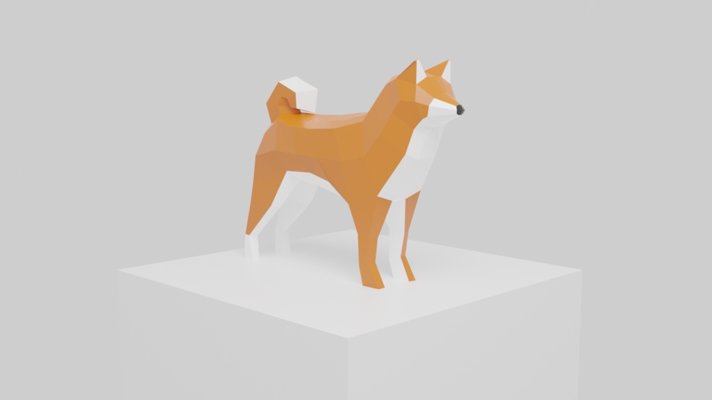 【無料】柴犬・猫・キツネ セット