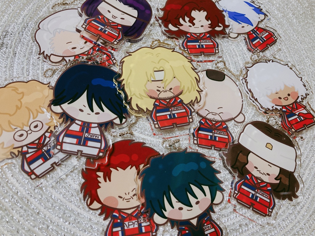 アクリルスタンドキーホルダー