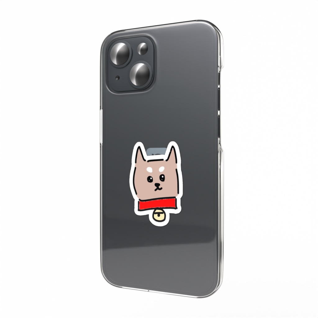 よい犬スマホステッカー