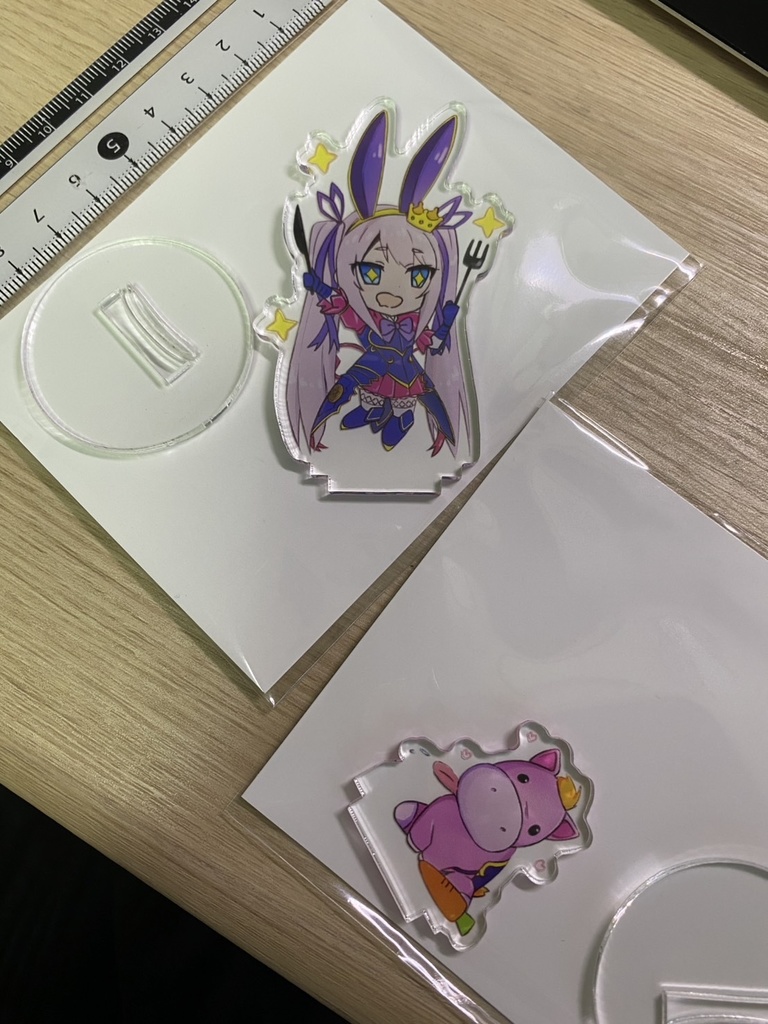 【受注】ご飯食べたい!ベリトちゃんミニアクスタ