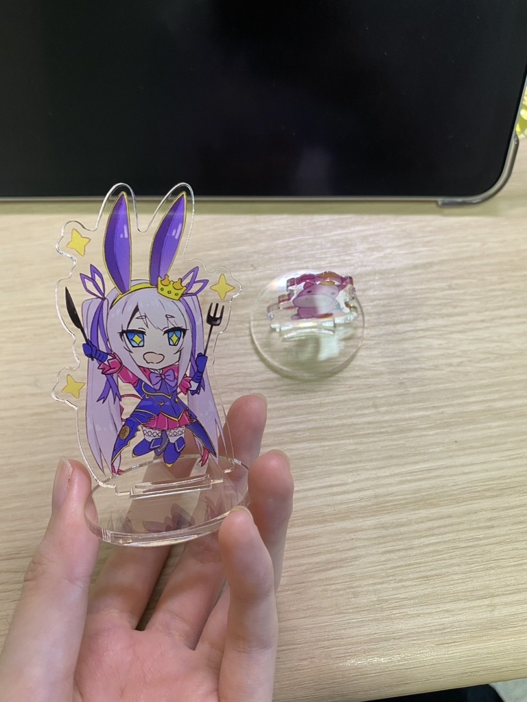 【受注】ご飯食べたい!ベリトちゃんミニアクスタ