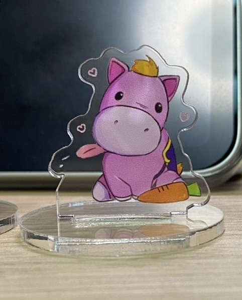 【受注】ご飯食べたい!ベリトちゃんミニアクスタ