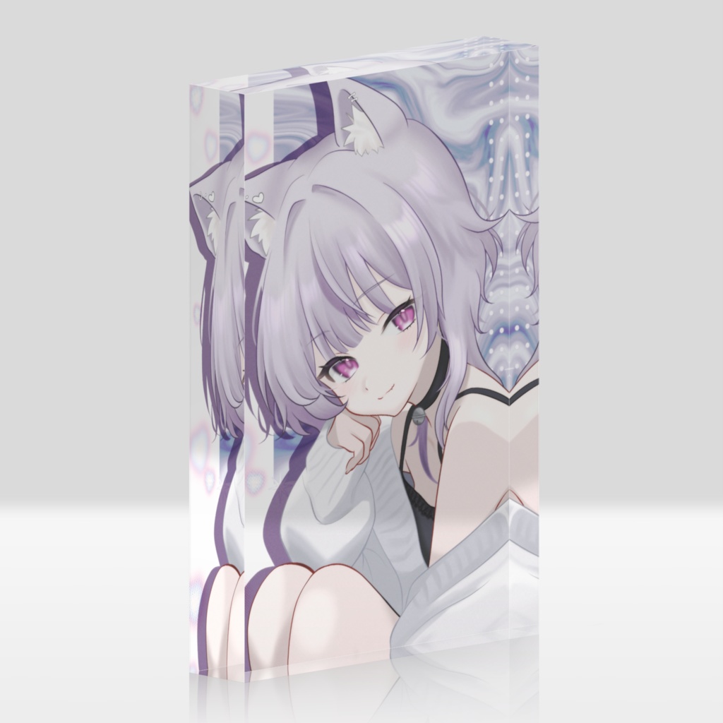 大人かしぃさんアクリルブロック