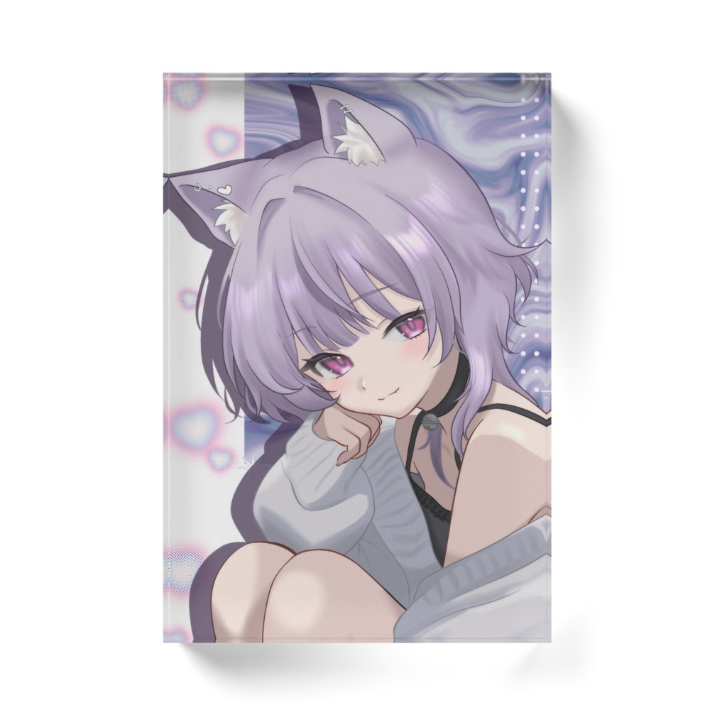 大人かしぃさんアクリルブロック