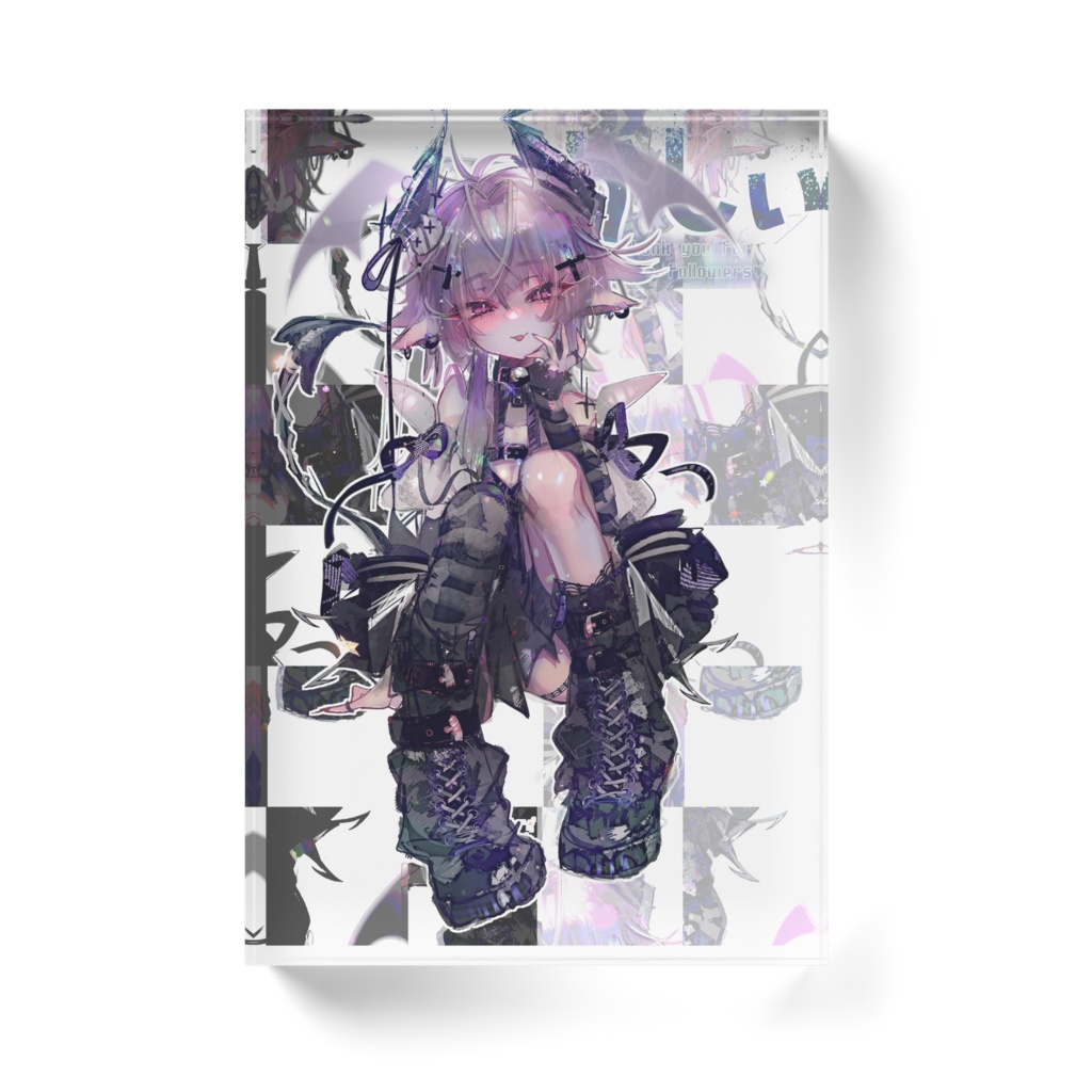 リリスかしぃさんアクリルブロック