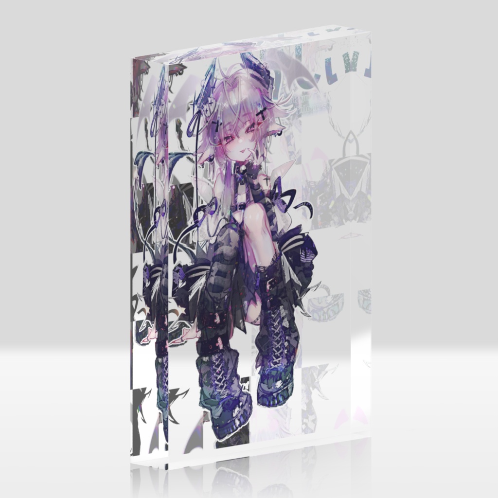 リリスかしぃさんアクリルブロック