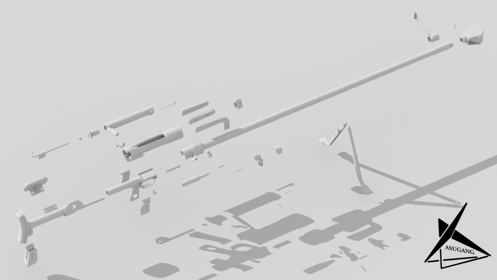 PTDR-41 3Dモデル1/1(3Dプリント)