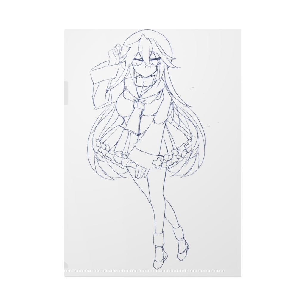 マリアさんクリアファイル