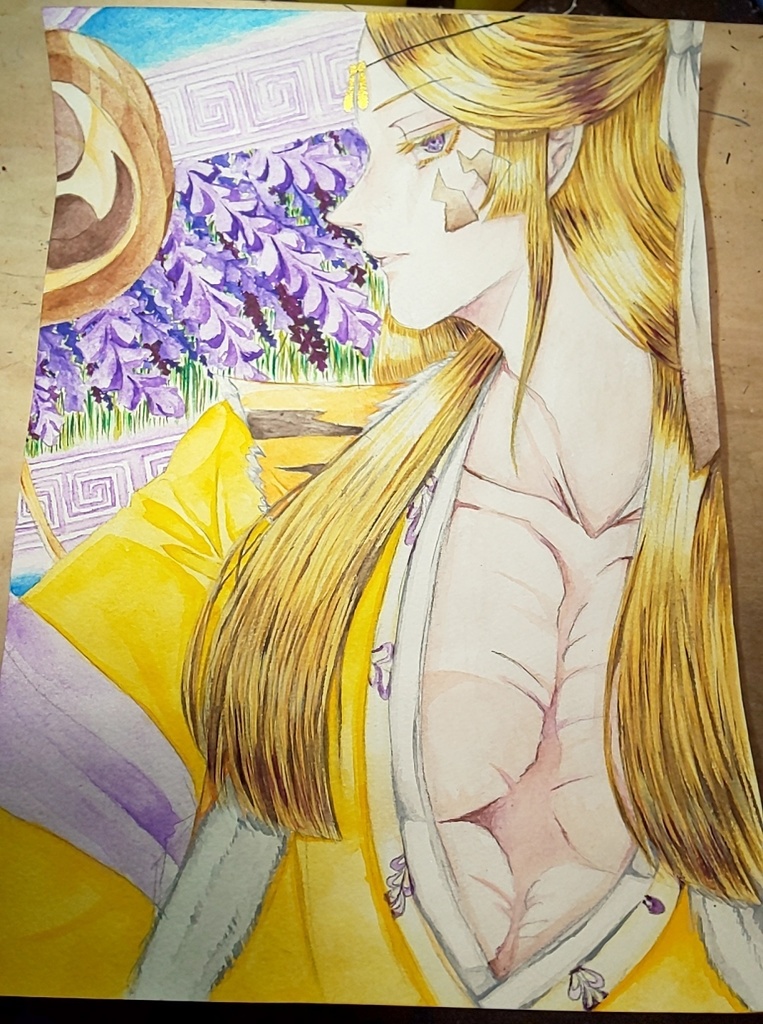 カラー原画 サイズでっかい