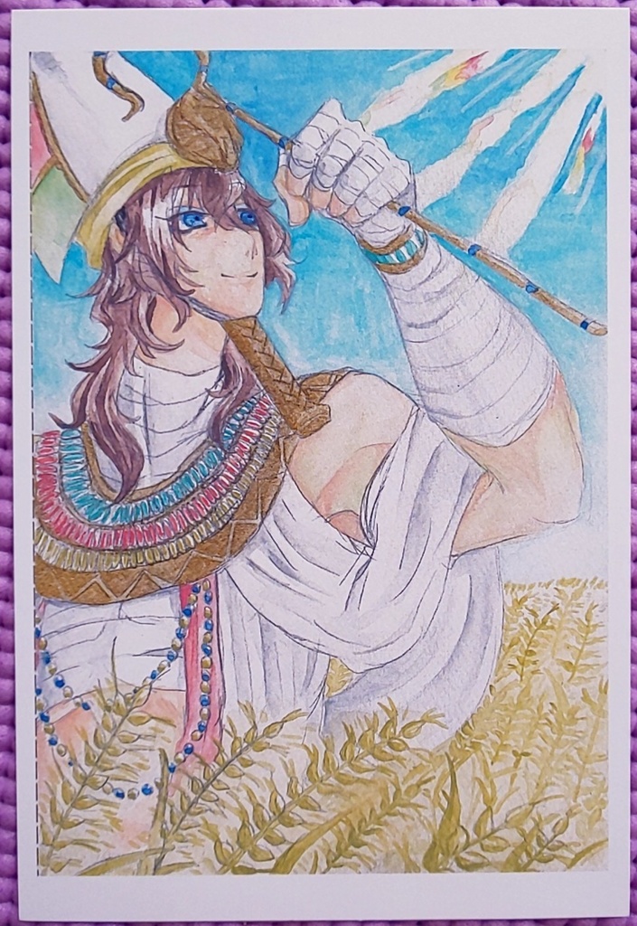 埋む嵐-ポストカードセット「漠・陸・穹」