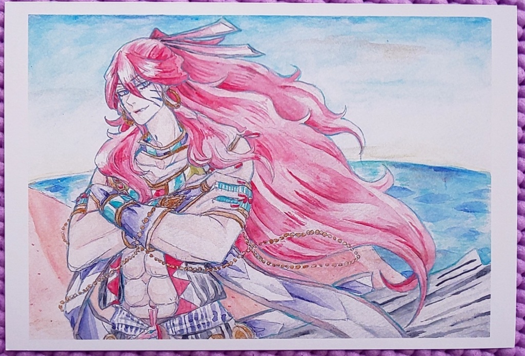 埋む嵐-ポストカードセット「漠・陸・穹」