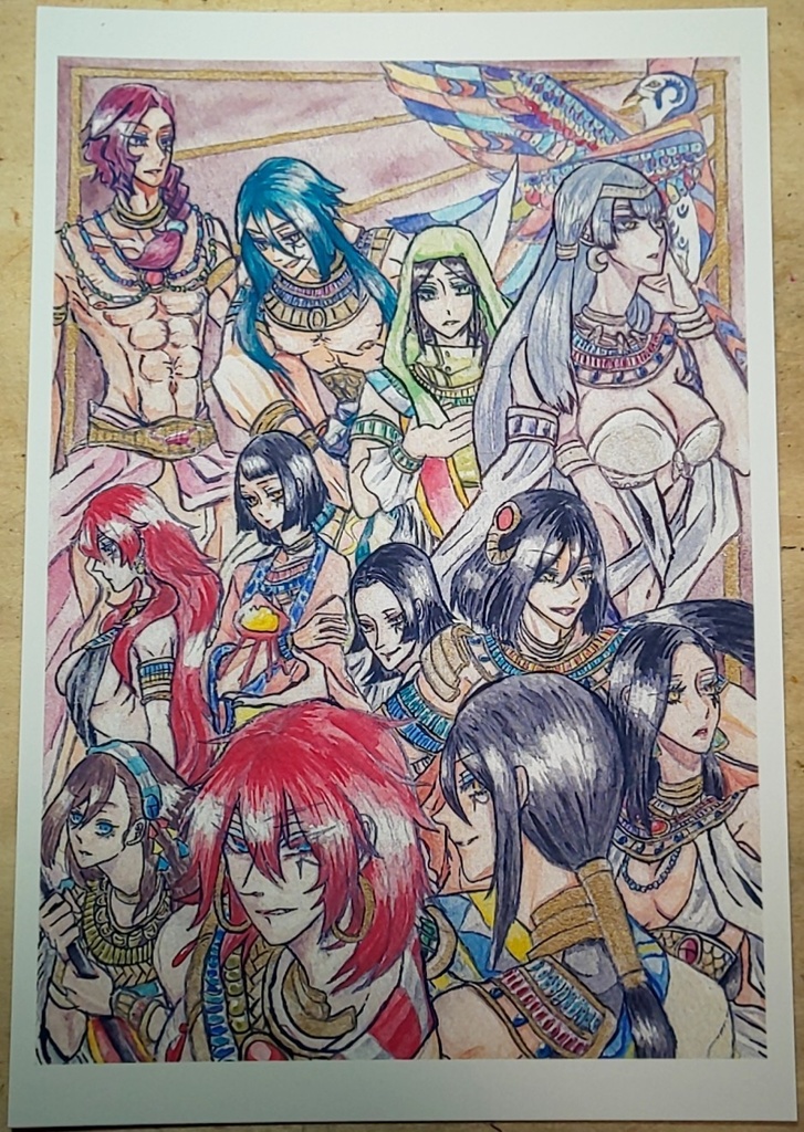 サンプル原画のポスカセット