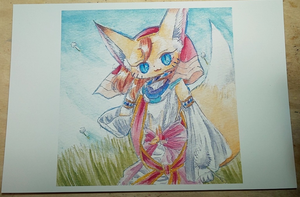 サンプル原画のポスカセット