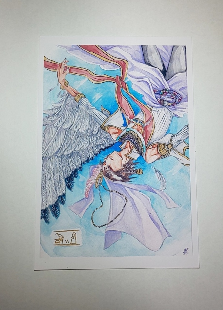 埋む嵐―ポストカードセット「Djehwty・Maat」