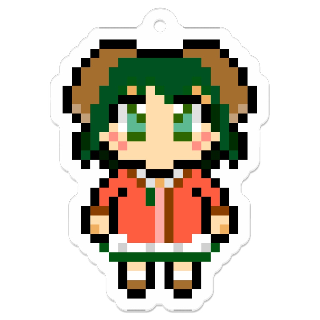 アクリルドットキーホルダー 幽谷響子