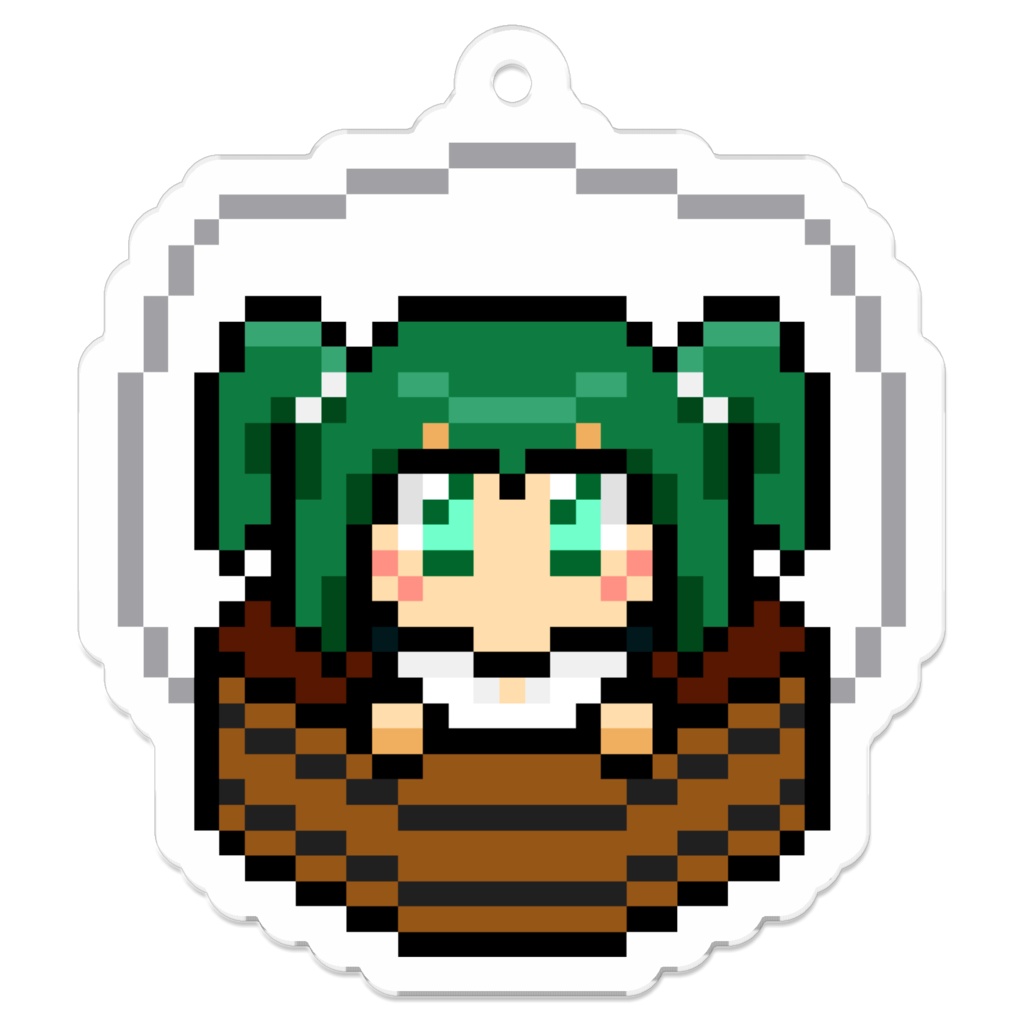 アクリルドットキーホルダー キスメ