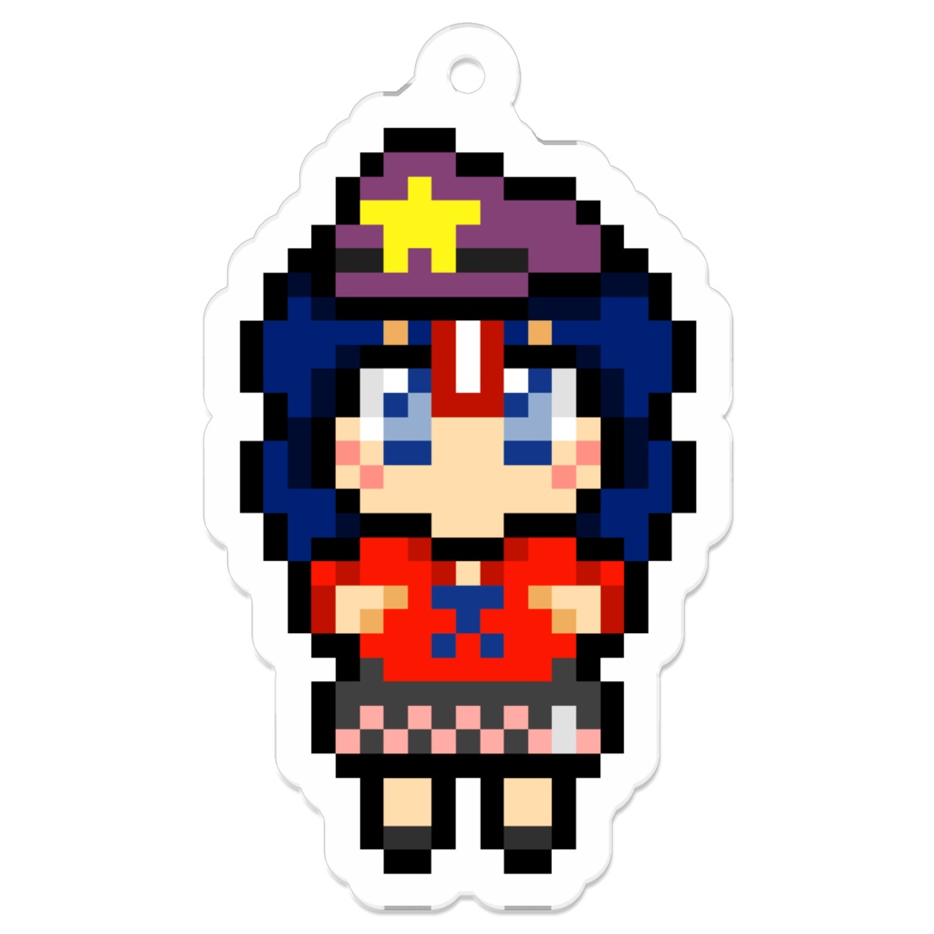 アクリルドットキーホルダー 宮古芳香