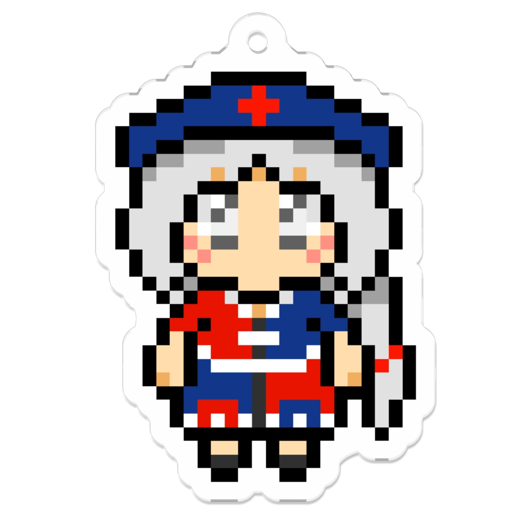 アクリルドットキーホルダー 八意永琳