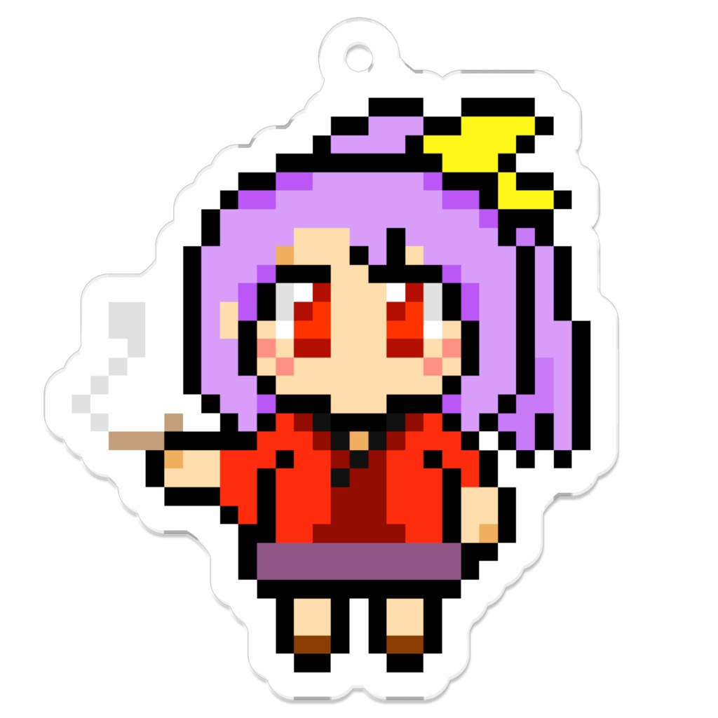 アクリルドットキーホルダー 駒草山如