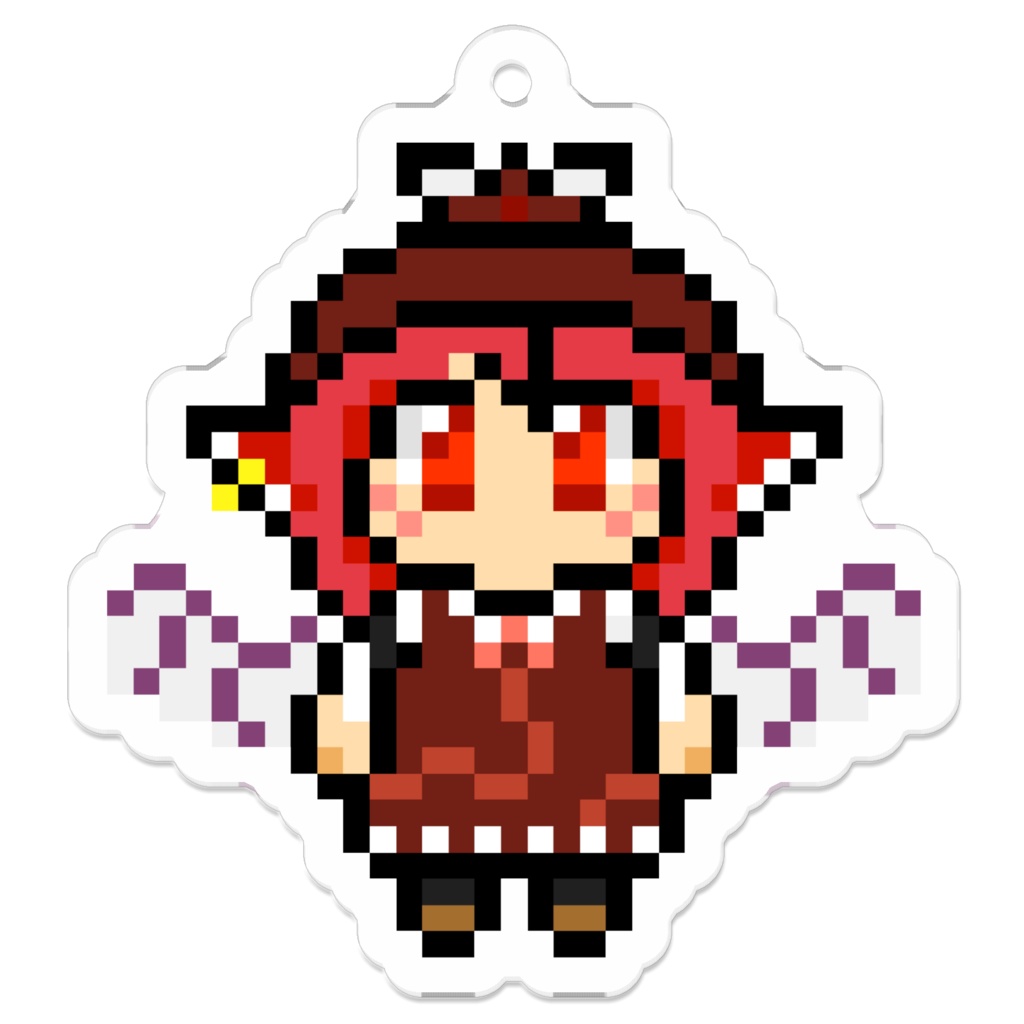 アクリルドットキーホルダー ミスティア・ローレライ