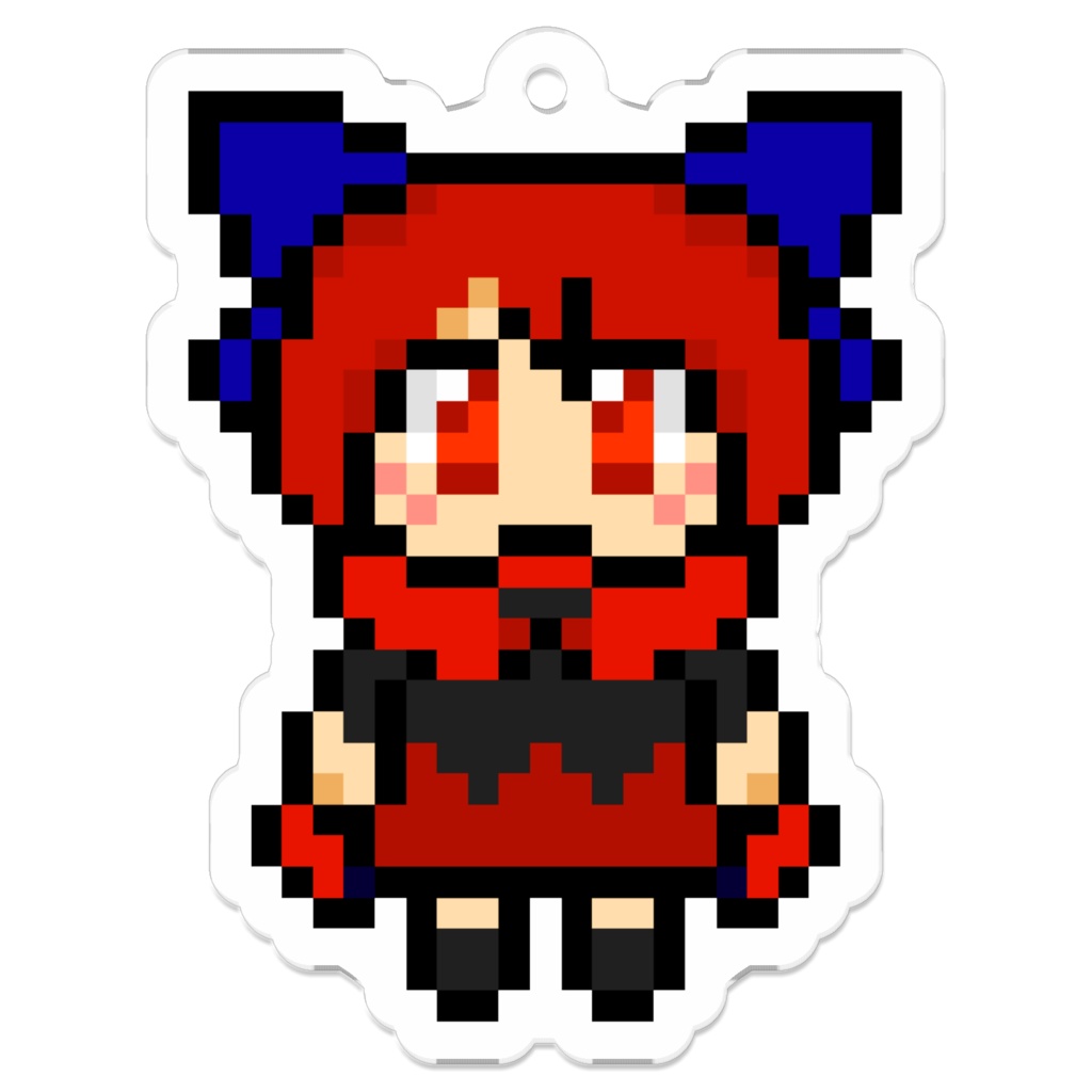 アクリルドットキーホルダー 赤蛮奇