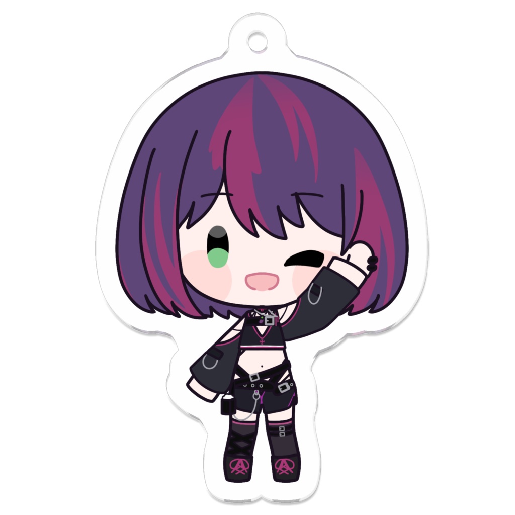 アクリルキーホルダー 墓場乃なすこミニキャラ