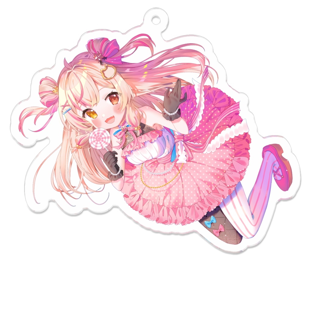 萌音いのり♡アクリルキーホルダー:壁紙付き