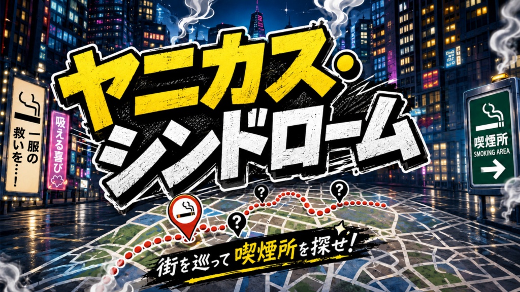 【無料CoCシナリオ／HTML版】ヤニカス・シンドローム｜現代日本シティ・2～4人