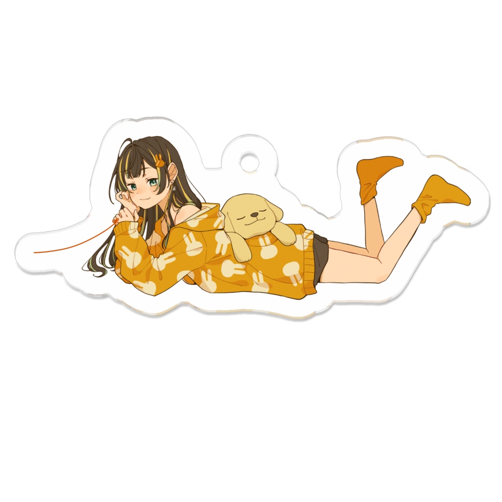 まるみんアクリルキーホルダー / 君色に染まる
