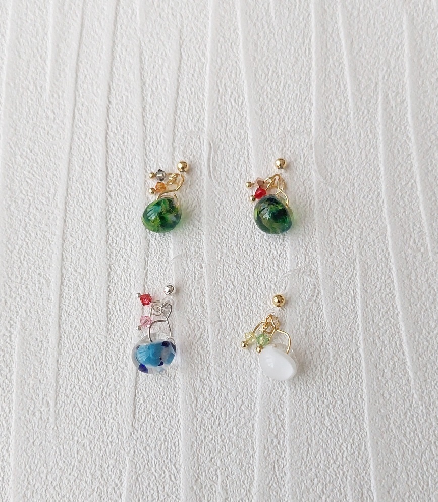 ウマ娘イメージピアス(シリウスシンボリ他)