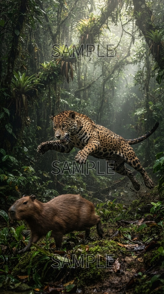 ネコ科最大動物アクション素材 Vol.04 – Big Cats Action Pack (10枚セット)