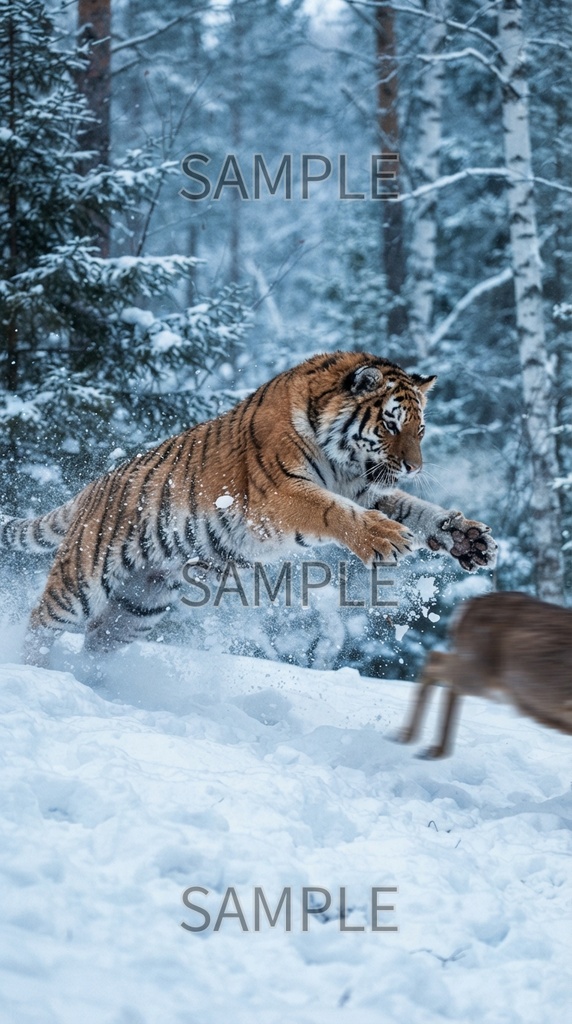 ネコ科最大動物アクション素材 Vol.04 – Big Cats Action Pack (10枚セット)