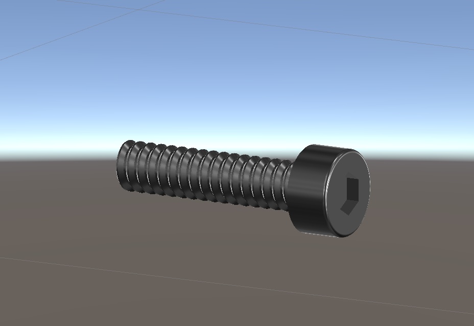 無料版有り ハロウィン 即席フランケンシュタインキット ネジ 3Dモデル