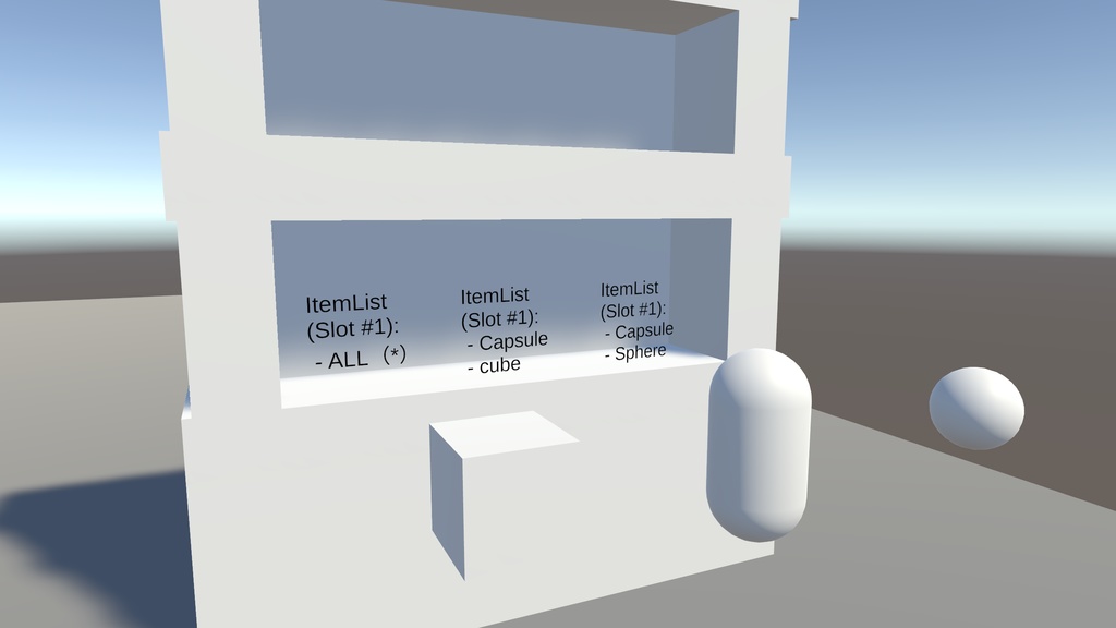 VRChatワールドギミック らくらくストッカーシステム 片付けギミック