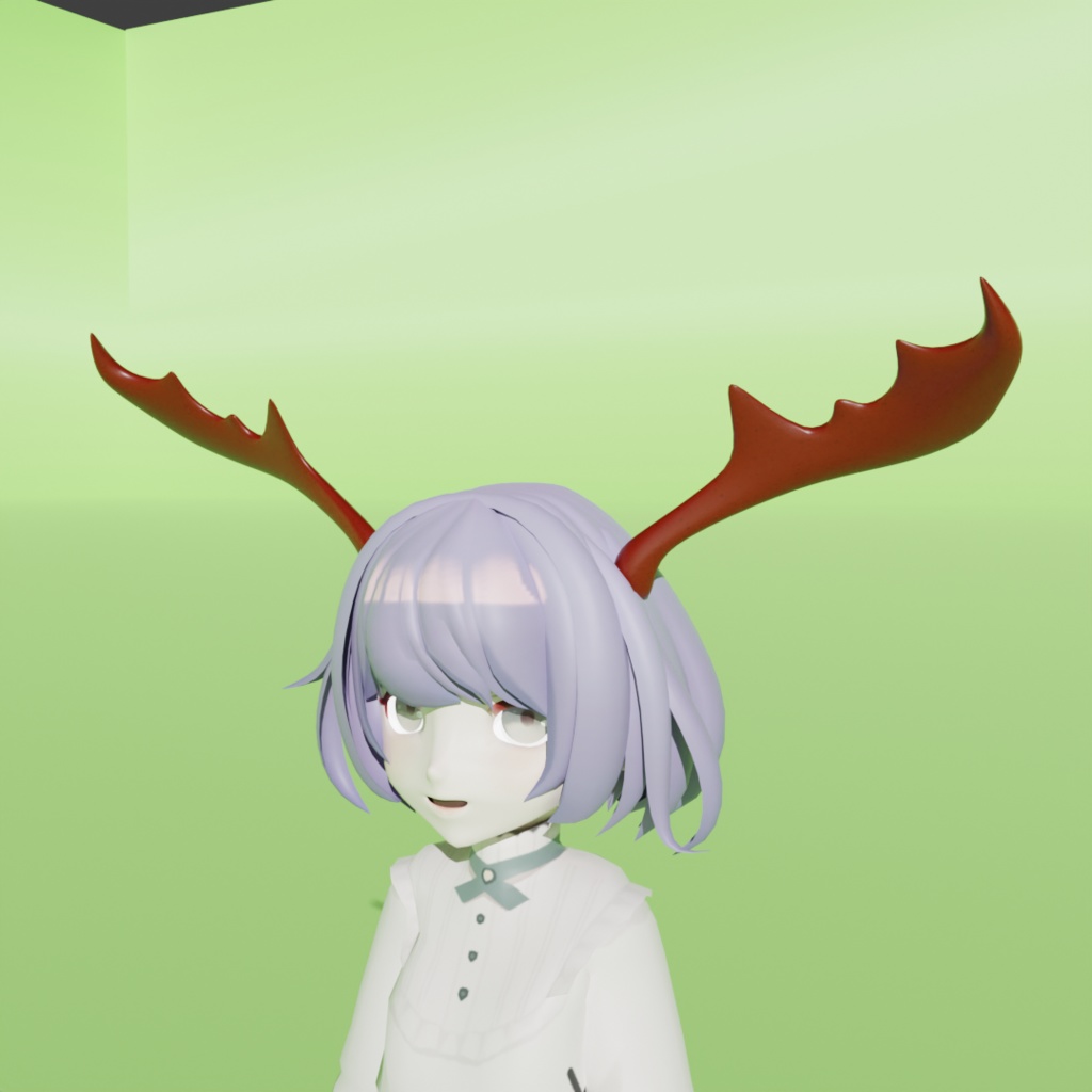 鹿の角【VRChat使用想定】
