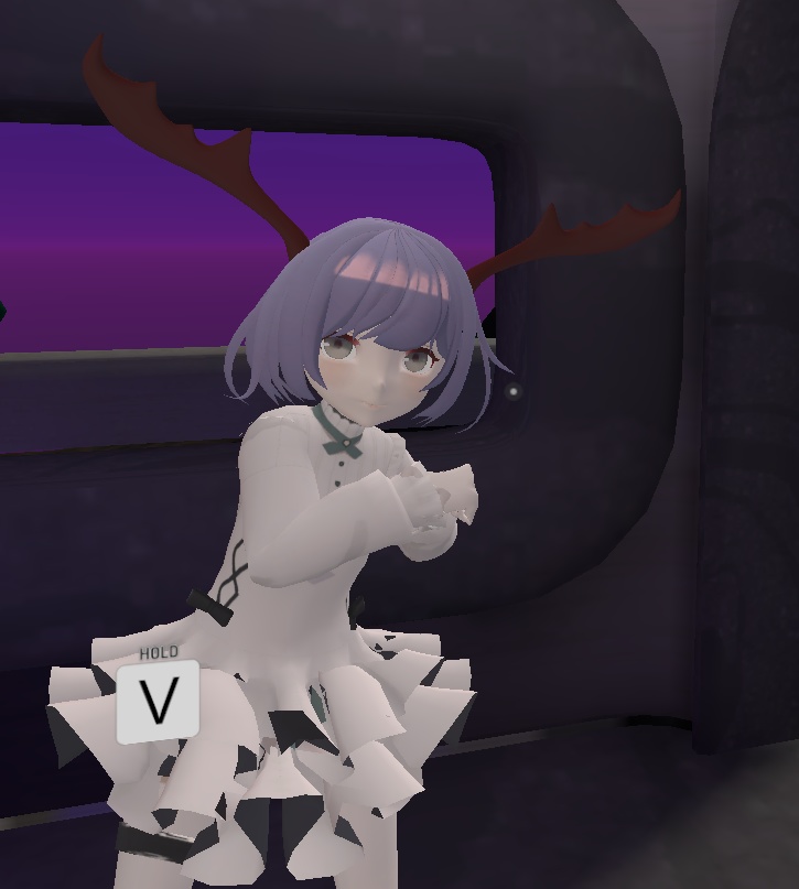 鹿の角【VRChat使用想定】