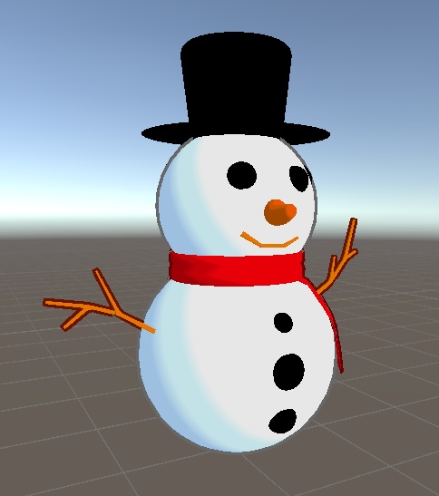 ゆきだるま【VRChat使用想定】