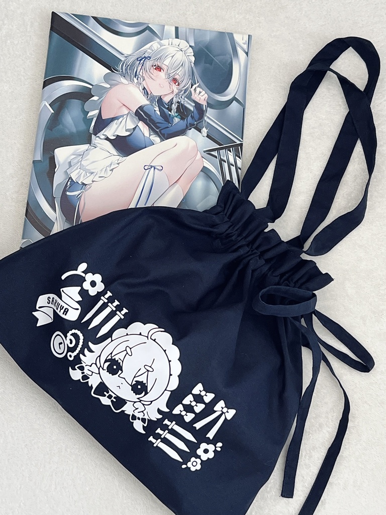【博麗神社例大祭22】咲夜キャンバスアート+トートバッグセット