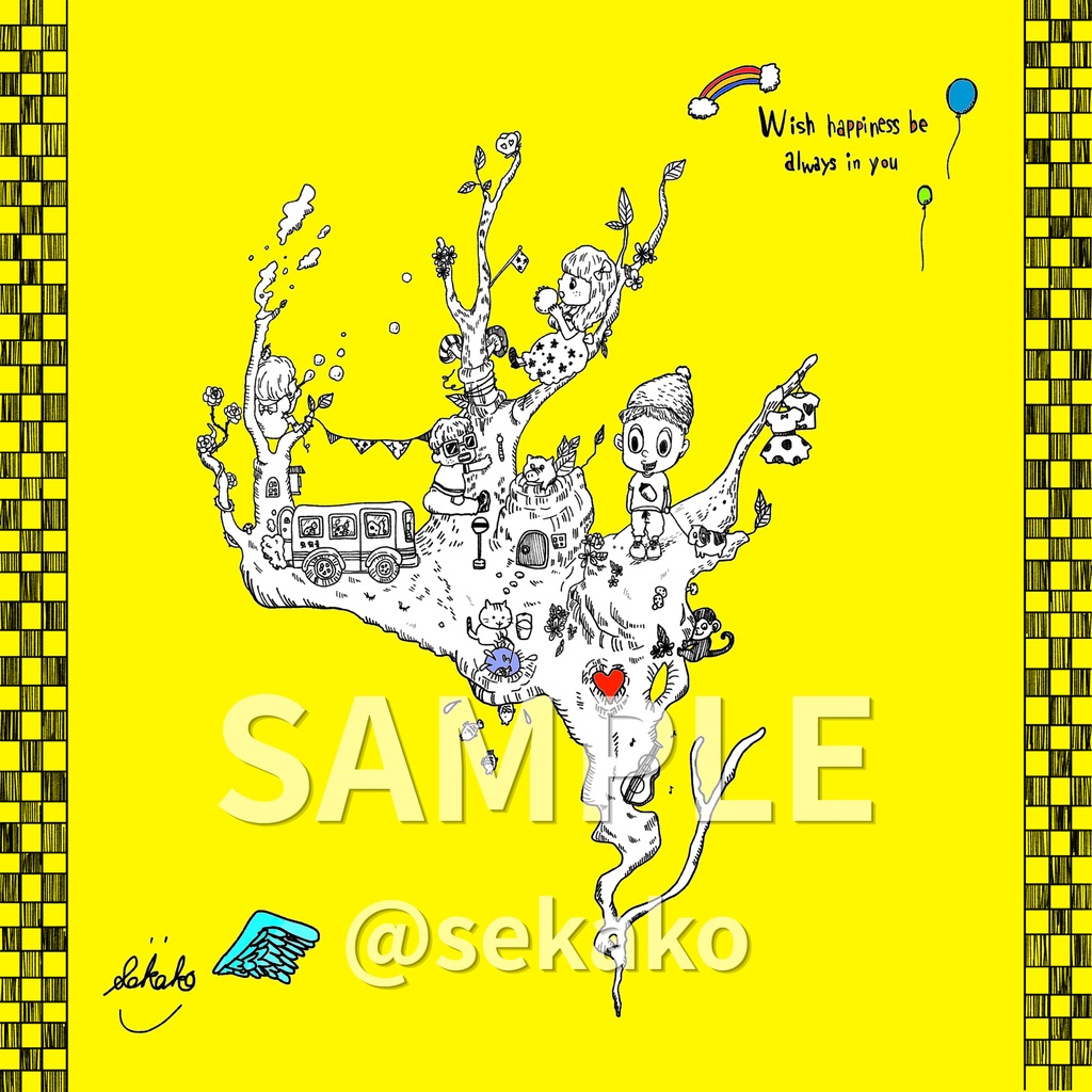 【DLイラスト】しあわせの樹
