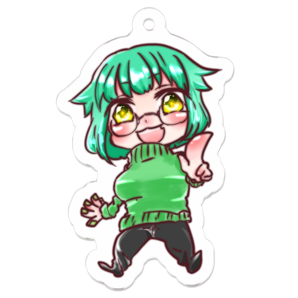 佐々木ちゃんアクリルキーホルダー