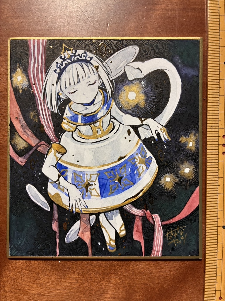 【オリジナル】金継ぎ少女
